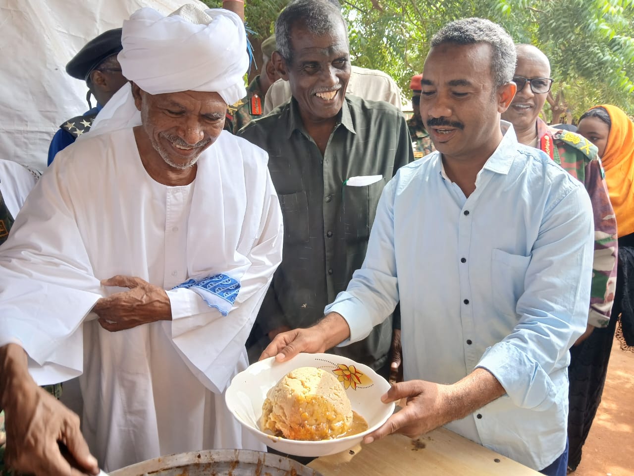 رجل البر والإحسان الشيخ عبدالمنعم موسي أبو ضريرة